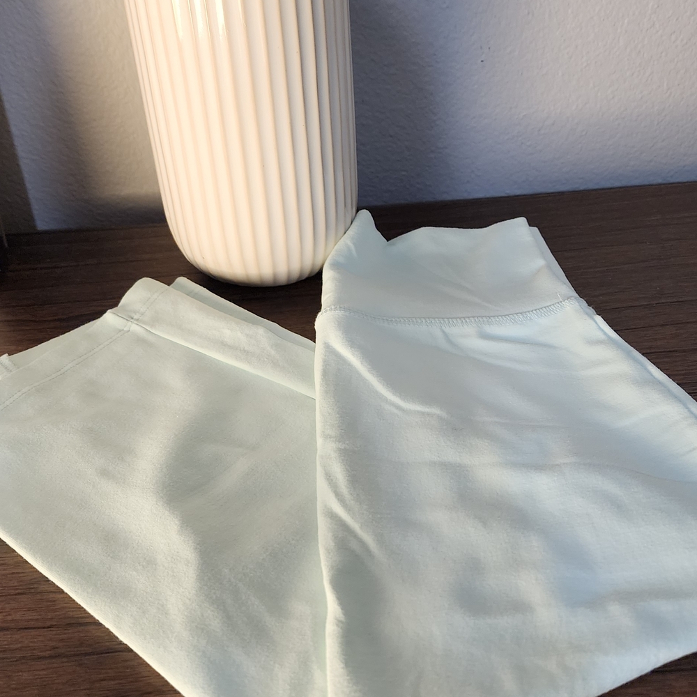 bebe Light Blue Midi Skirt
